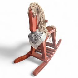 Wood Rocking Horse