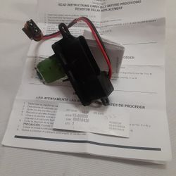 Heating and Air Conditioning Blower motor Speed Control Resistor GM OEM new
