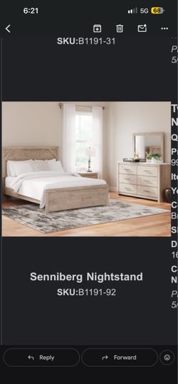QUEEN BEDROOM SET ASHLEYS