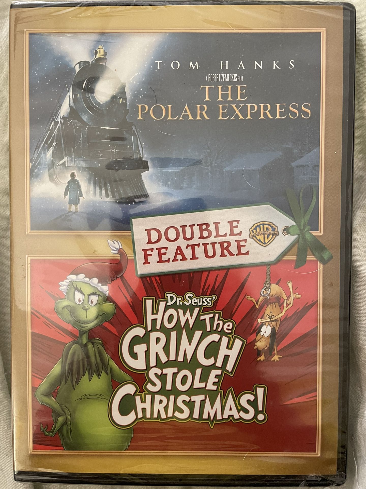 THE POLAR EXPRESS / HOW THE GRINCH STOLE CHRISTMAS! DOUBLE FEATURE (DVD) NEW
