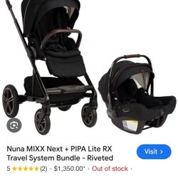 Nuna Stroller & Car seat 