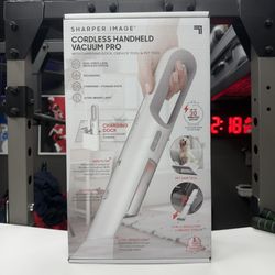 Sharper Image Handheld Vacuum with High-Speed 120W Brushless Motor, Cordless