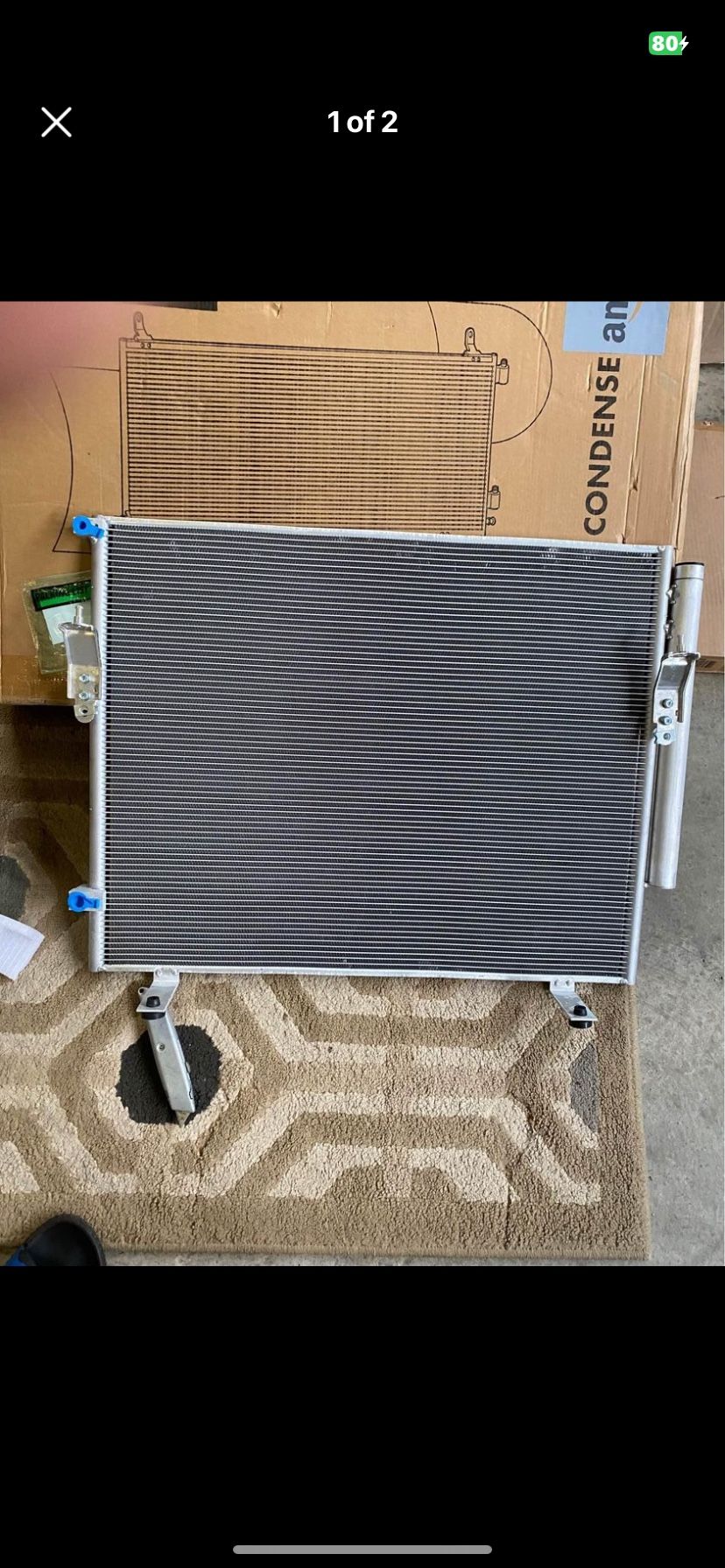 A-Premium Air Conditioning AC Condenser Compatible with Toyota Tundra 2006-2019 Sequoia 2008-2019 Re