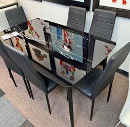 NEW DINING ROOM TABLE SET WITH FREE DELIVERY PAY UPON ARRIVAL