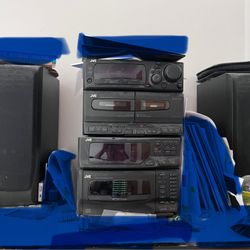Vintage JVC Stereo System 