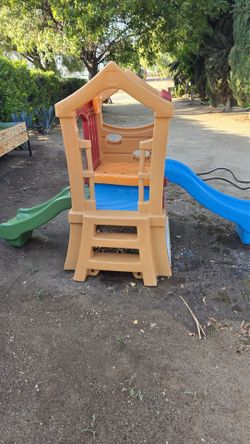 Step 2 toddler double slide climber