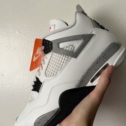 Nike Jordan 4 White Cement Size 12