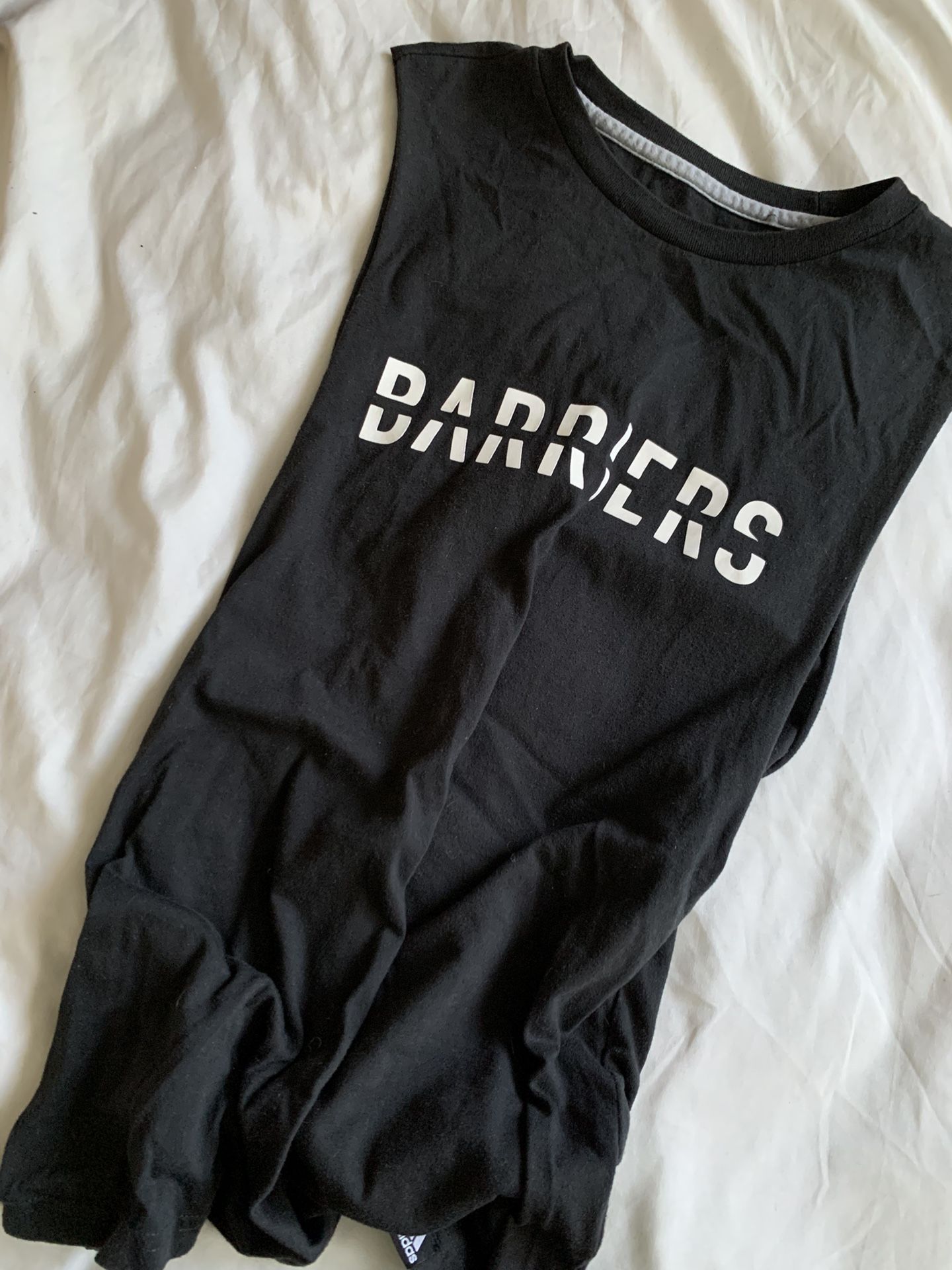 Adidas Black Sleeveless Tank