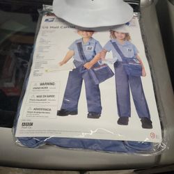 Mailman Todler Costume 3-4