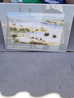 Limited Edition Print Art Framed