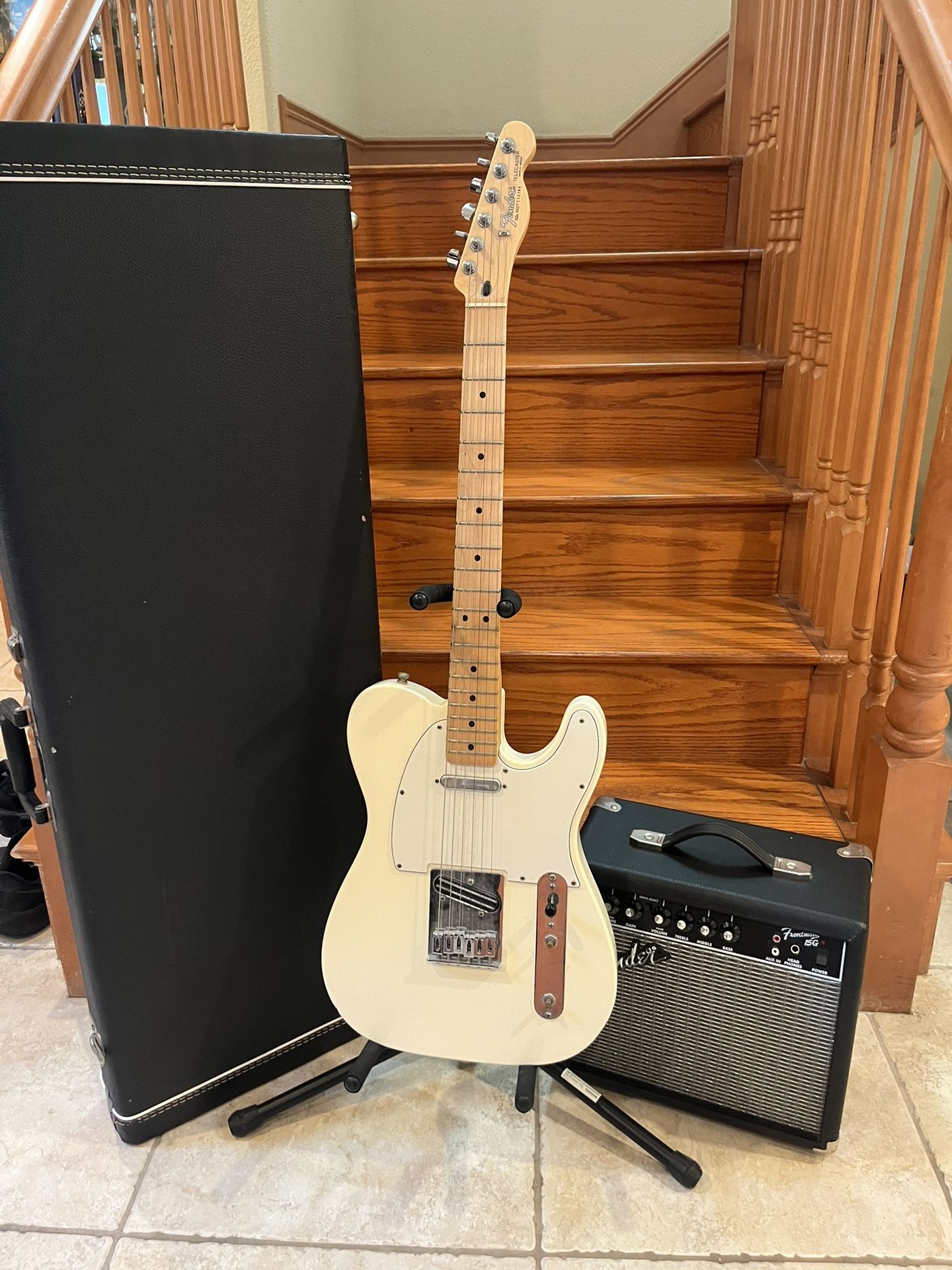 Fender MIM Telecaster (Upgraded Series) W/ Hardshell Case, Fender Amp,All Products : American Fashion Style Bags On Sale