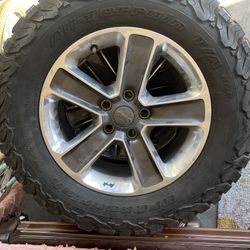 Jeep Wheels with BFGoodrich All Terrain Tires 