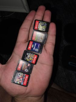 Nintendo Switch Game Cartridges Lot of 6