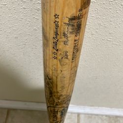 Little League Flamed Tempered Louisville Slugger Baseball Bat.