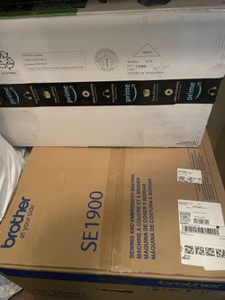 Brand New Brother SE 1900 Embroidery & Sewing Machine With Accessories