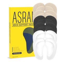New! Unused! Arch Support,Soft Gel Insole Pads,High Heel Inserts, Reusable Arch