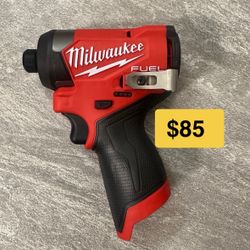 Milwaukee New 1/4” Impact Fuel Brushless M12