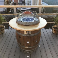 Fire pit barrels