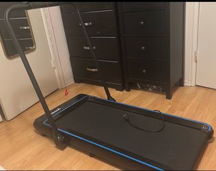 Compact Folding Walking Pad / Under-Desk Treadmill with Safety Key