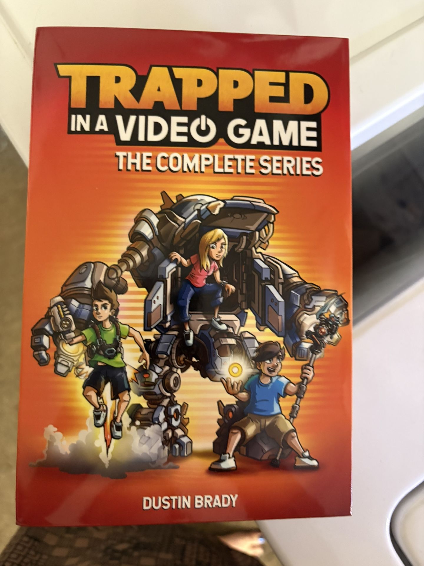 Trapped in a video game the complete series by Dustin Brady