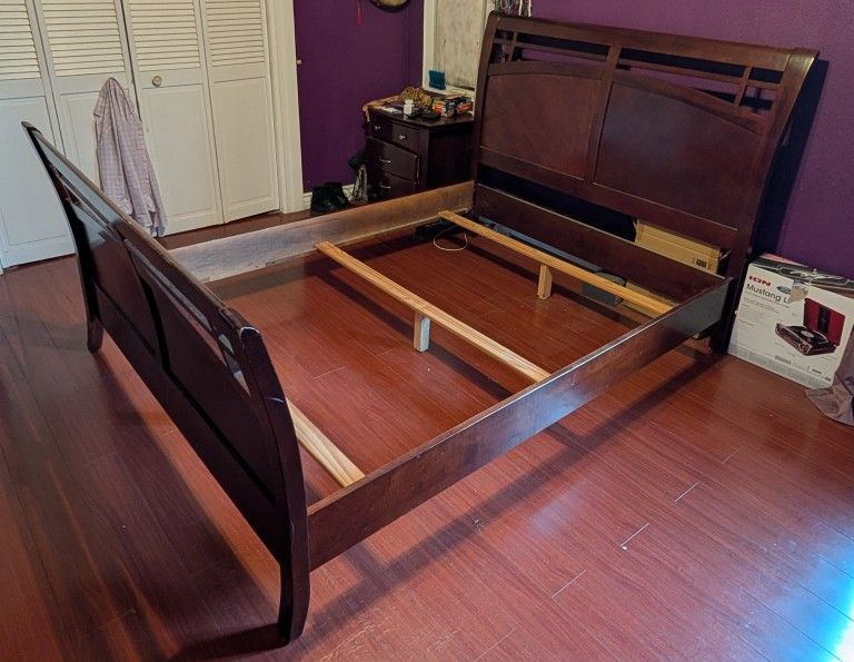 Queen Bed Frame & Box spring