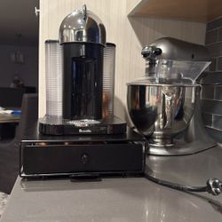 Nespresso Vertuo Breville  + Pod Holder Tray (pull Out Drawer)