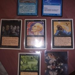 Magic Cards Vintage w Modern Artcard