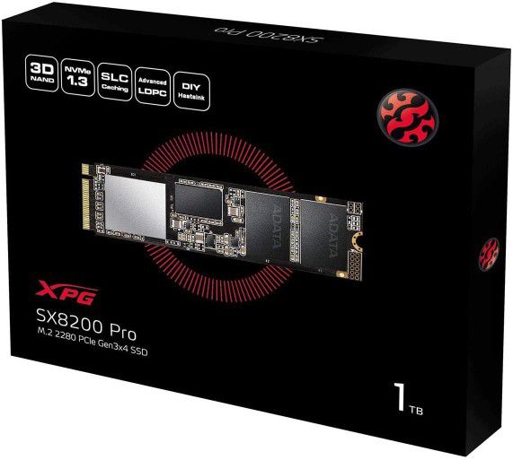 ADATA XPG SX8200 Pro 1TB Solid State Drive (SSD) - Internal Hard Drive 