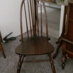 Antique chairs & Hat rack