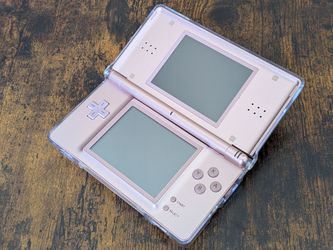 Nintendo DS Lite w/ USB-C charging,  protective case and carrying bag