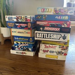 Board Games (lightly used; all complete)