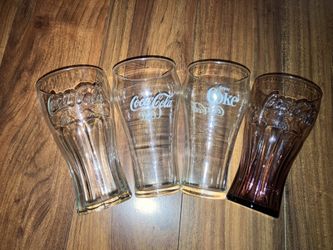 4 Coca Cola Cups