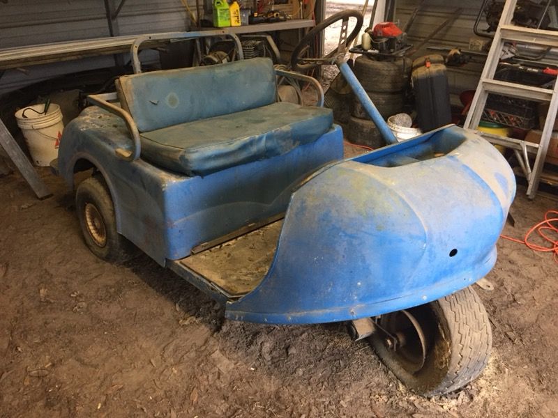 Vintage Golf Cart