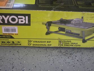 Ryobi 7" wet tile/stone saw