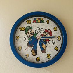 Wall Clock Mario theme
