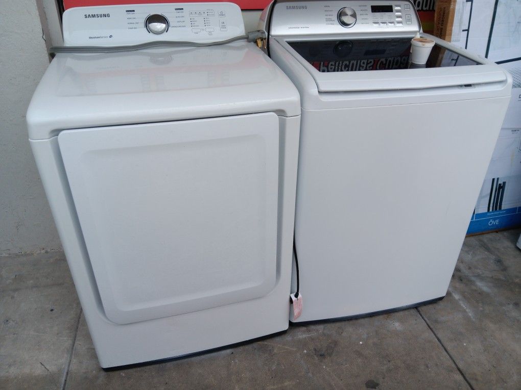 Washer And Dryer And Dryer Like New With Warrantty