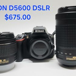 Nikon D5600 DSLR
