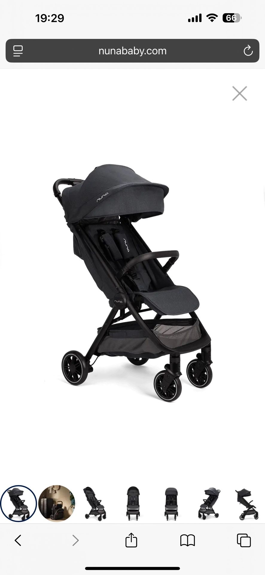 The Nuna TRVL™ stroller