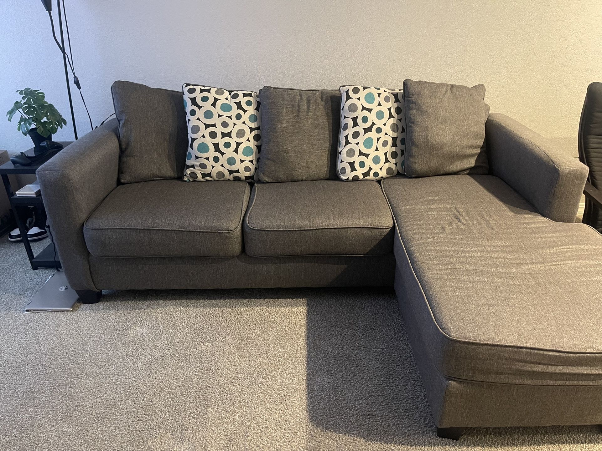 Selling (medium Sized) L shaped Couch