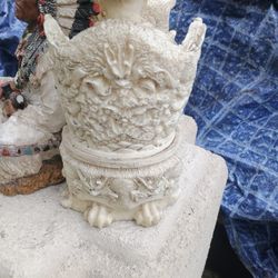 Emperor And Empress Chinese Antique Statues