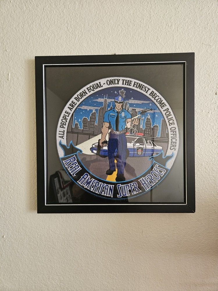 POLICE OFFICER Embroidered Patch