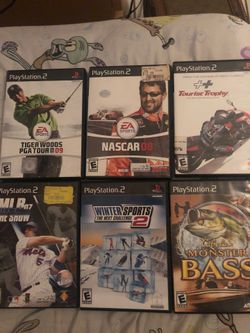 Playstation 2 games bundle (sport games) (sell or trade)