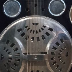 Johnson Super Neck Resonator Guitar 