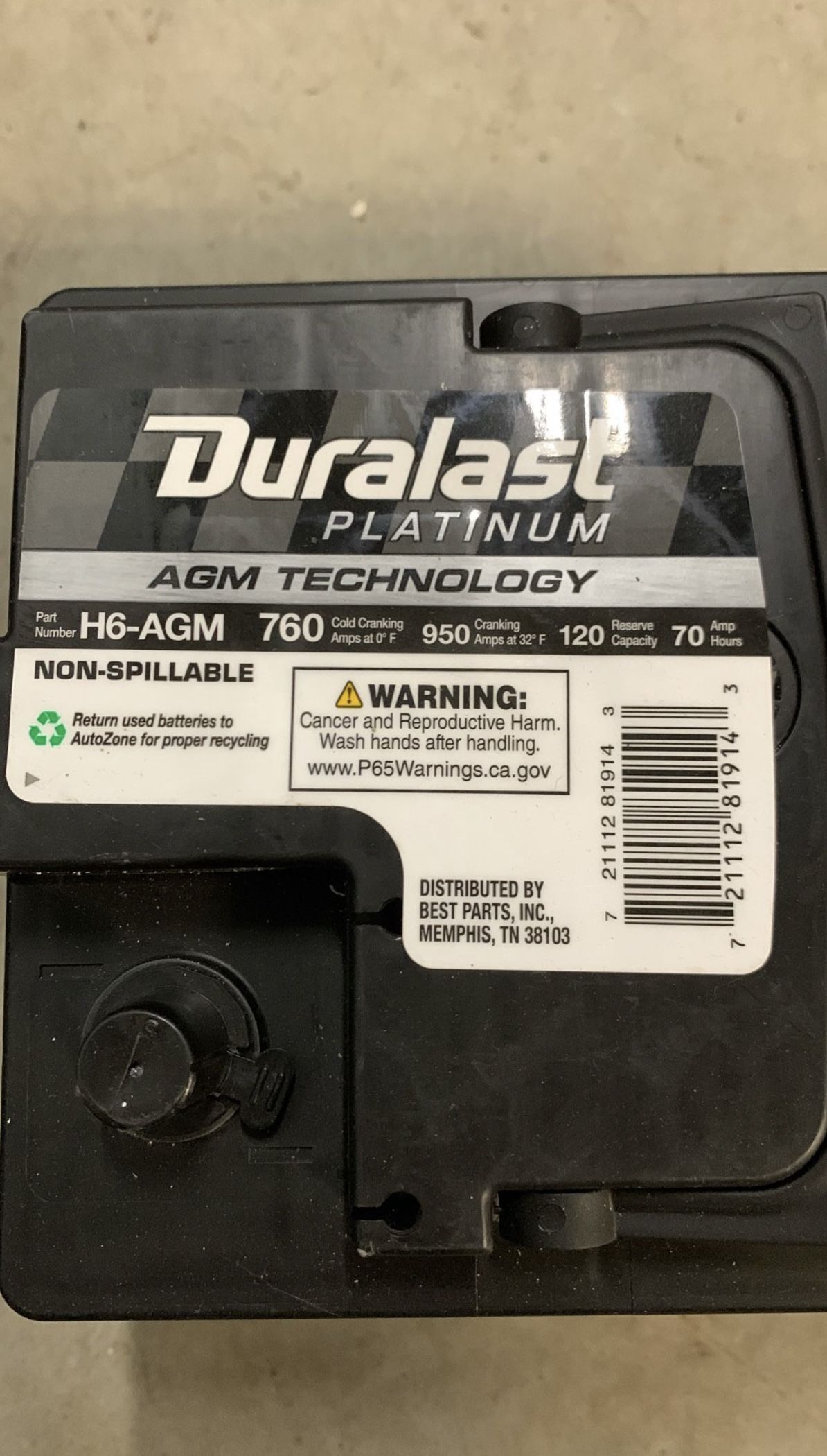 Battery Chevy Silverado
