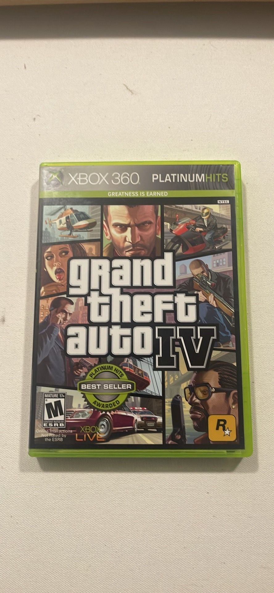 Grand Theft Auto IV Xbox 360 Platinum Hits