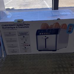 Chefman Smart Touch Toaster