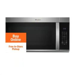 Whirlpool
30 in. 1.9 cu. ft. Over-the-Range Microwave in Stainless Steel with Sensor Cooking