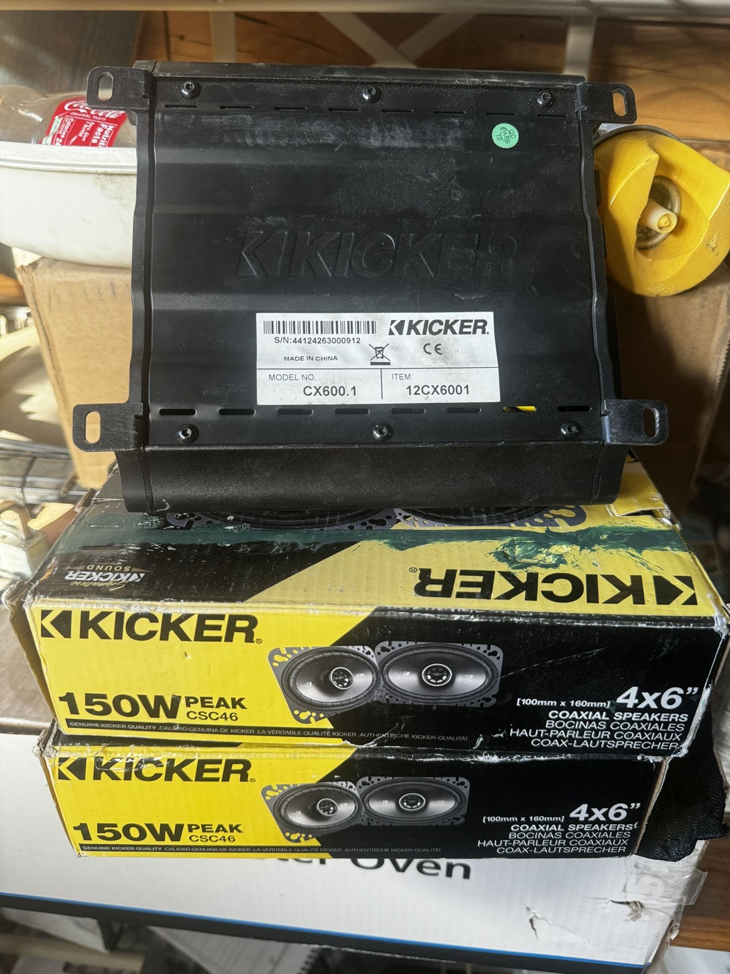 Kicker 6x9cs Truck Speakers N Sub OBS TRUCK NBS TRUCK