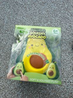 Jumbo squishy avocado