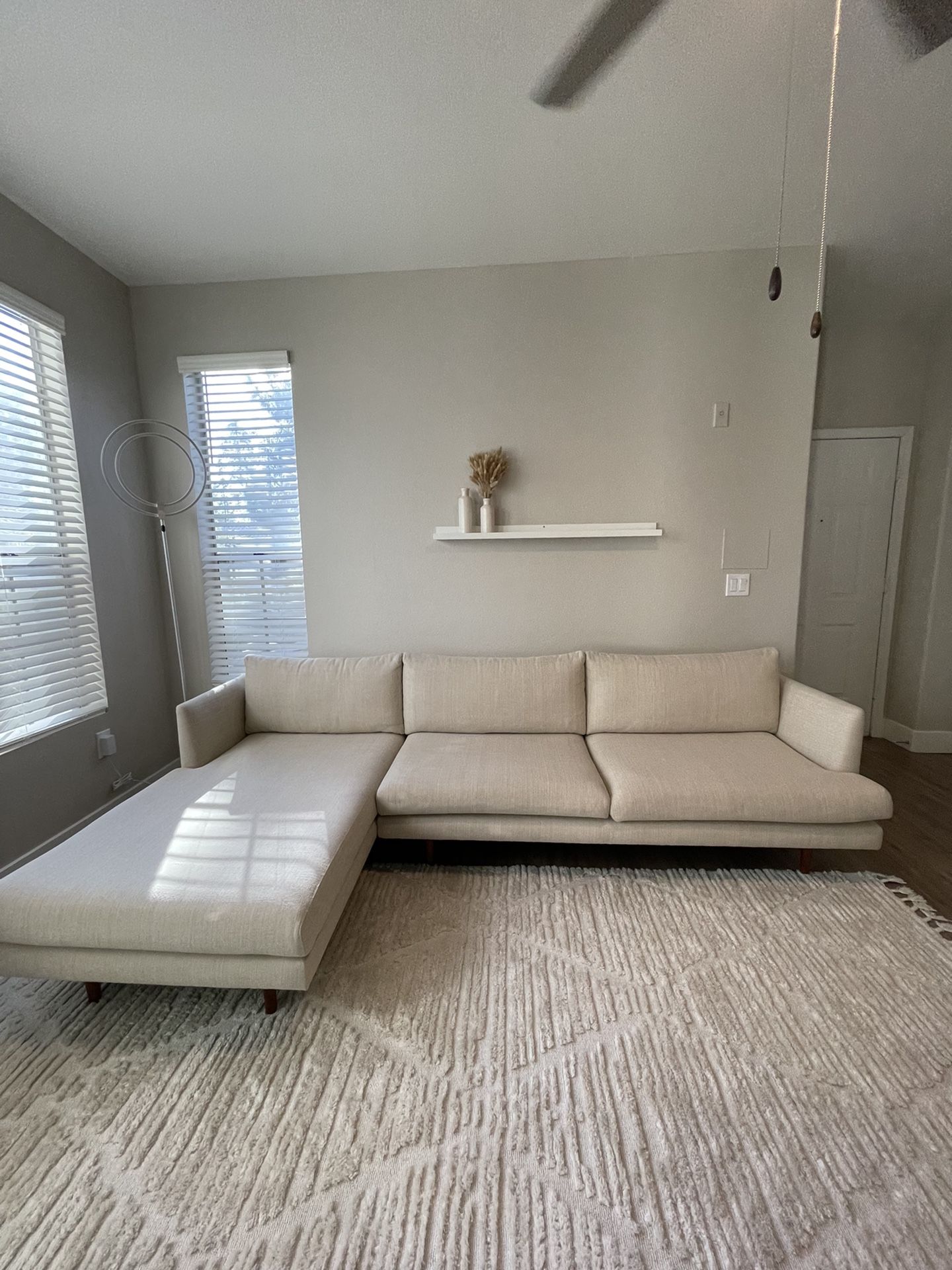 Wayfair Sofa & Chaise By All Modern 112”
